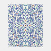 Naadloos turks kleurrijk patroon. Eindeloos patroo Fleece Deken (Voorkant)