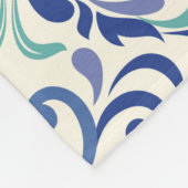 Naadloos turks kleurrijk patroon. Eindeloos patroo Fleece Deken (Hoek)