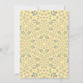 naadloos vectorpatroon bloemenontwerp kaart
