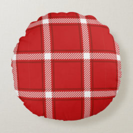 Naadloos vierkant, abstract patroonontwerp rond kussen