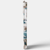 Naadloos vlinderbloempatroon Case-Mate iPhone case (Achterkant / Links)