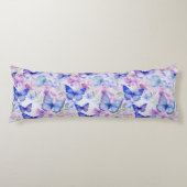 Naadloos vlinderpatroon Lichaamskussen (Voorkant)