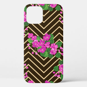 Naadloos vurig patroon in zoete bloemen. Compositi Case-Mate iPhone Case