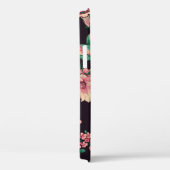 naadloos waterverf bloem ontwerp met digitale tex Case-Mate iPhone case (Achterkant / Rechts)