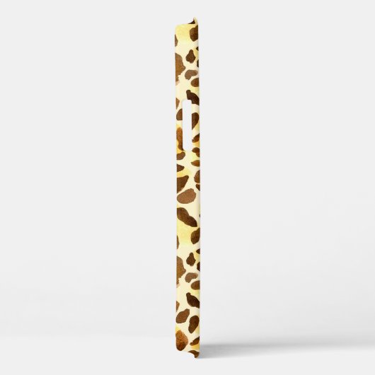 Naadloos waterverf-luipspatroon Case-Mate iPhone case (Achterkant / Rechts)