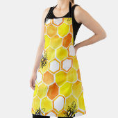 Naadloos waterverf met honingraten en li schort (Insitu)