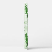 Naadloos waterverf-patroon met groene pijnbomen Case-Mate iPhone case (Achterkant / Rechts)