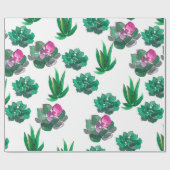 Naadloos waterverf patroon met sappen cadeaupapier (Vlak)