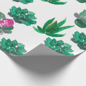 Naadloos waterverf patroon met sappen cadeaupapier (Hoek)