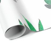 Naadloos waterverf patroon met sappen cadeaupapier (Rol Hoek)