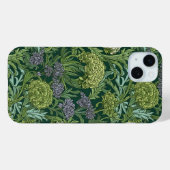 Naadloos William Morris stijl bloempatroon Case-Mate iPhone Case (Achterkant (horizontaal))