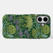 Naadloos William Morris stijl bloempatroon Case-Mate iPhone Case (Achterkant (horizontaal))