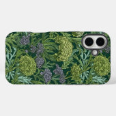 Naadloos William Morris stijl bloempatroon Case-Mate iPhone Case (Achterkant (horizontaal))