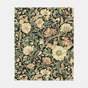 Naadloos William Morris stijl bloempatroon Fleec Fleece Deken