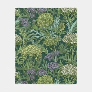 Naadloos William Morris stijl bloempatroon Fleece Deken