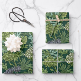 Naadloos William Morris stijl bloempatroon Inpakpapier Vel