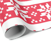 Naadloos winterpatroon kerstpapier cadeaupapier (Rol Hoek)