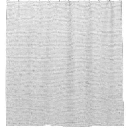 Naadloos wit douchegordijn (Voorkant)