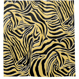 Naadloos zebrapatroon, dierlijk. behang, abstract douchegordijn