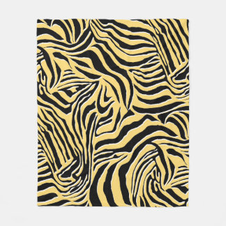 Naadloos zebrapatroon, dierlijk. behang, abstract fleece deken