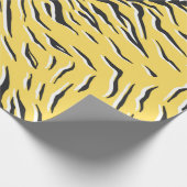Naadloos  zwart-gele tijgerpatroon. S Cadeaupapier (Hoek)