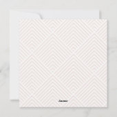 Naadloze 12 foto Joy Happy All Red Blush Feestdagenkaart (Achterkant)