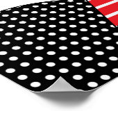  naadloze abstracte achtergrond. gedateerd en poster (Hoek)