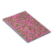 naadloze abstracte achtergrond. textielstroom in d notitieboek (Rechterzijde)