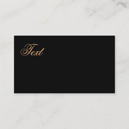 Naadloze abstracte bloemen zwarte groene kleur visitekaartje (Achterkant)