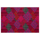 Naadloze abstracte boho ethno patchwork quilt stof (Fat Quarter)