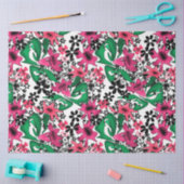 Naadloze abstracte cartoon schattige bloemen florl tissuepapier (Craft)