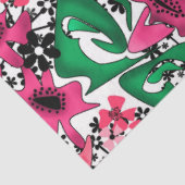 Naadloze abstracte cartoon schattige bloemen florl tissuepapier (Detail)