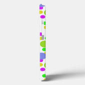 Naadloze abstracte cirkels leuk confetti stippen h Case-Mate iPhone case (Achterkant / Links)