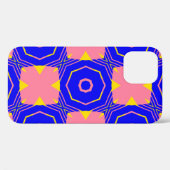 Naadloze abstracte geometrische florale patronabst Case-Mate iPhone case (Achterkant (horizontaal))