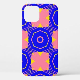 Naadloze abstracte geometrische florale patronabst Case-Mate iPhone case