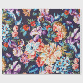 Naadloze abstracte kleurrijke waterverf di cadeaupapier (Vlak)