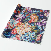 Naadloze abstracte kleurrijke waterverf di cadeaupapier (Uitgerold)