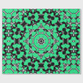 Naadloze abstracte mandala harst heldere orna cadeaupapier (Vlak)