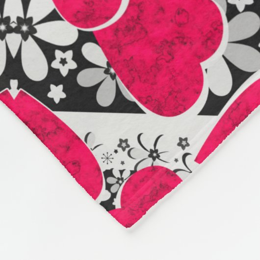 Naadloze abstracte mandala harst heldere orna fleece deken (Hoek)