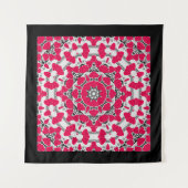 Naadloze abstracte mandala harst heldere orna wandkleed (Voorkant)
