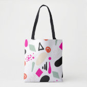Naadloze abstracte moderne cirkels maken stippen g tote bag (Voorkant)