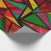 Naadloze abstracte moderne geometrische vormen tri cadeaupapier (Hoek)