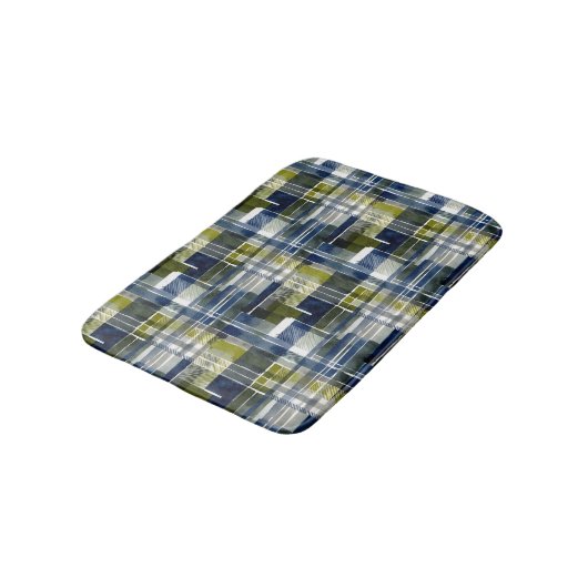 Naadloze abstracte rechthoeken badmat (Gekanteld)