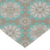 Naadloze abstracte rondcirkels bij kaleidosco tafelkleed (Gekanteld)