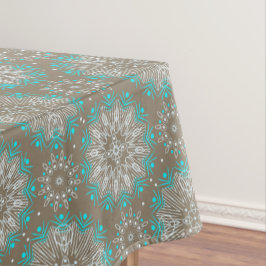 Naadloze abstracte rondcirkels bij kaleidosco tafelkleed