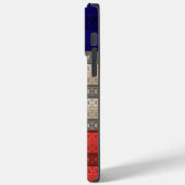 Naadloze abstracte sierdecoratie, Case-Mate iPhone case (Achterkant / Links)