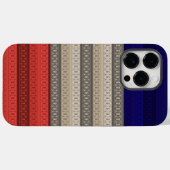 Naadloze abstracte sierdecoratie, Case-Mate iPhone case (Achterkant (horizontaal))
