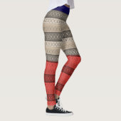 Naadloze abstracte sierdecoratie, leggings (Rechts)