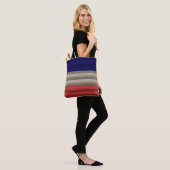 Naadloze abstracte sierdecoratie,  tote bag (Op model)