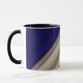 Naadloze abstracte sierdecoratie-vintages mok (Links)